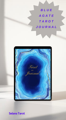 Blue Agate Tarot Journal